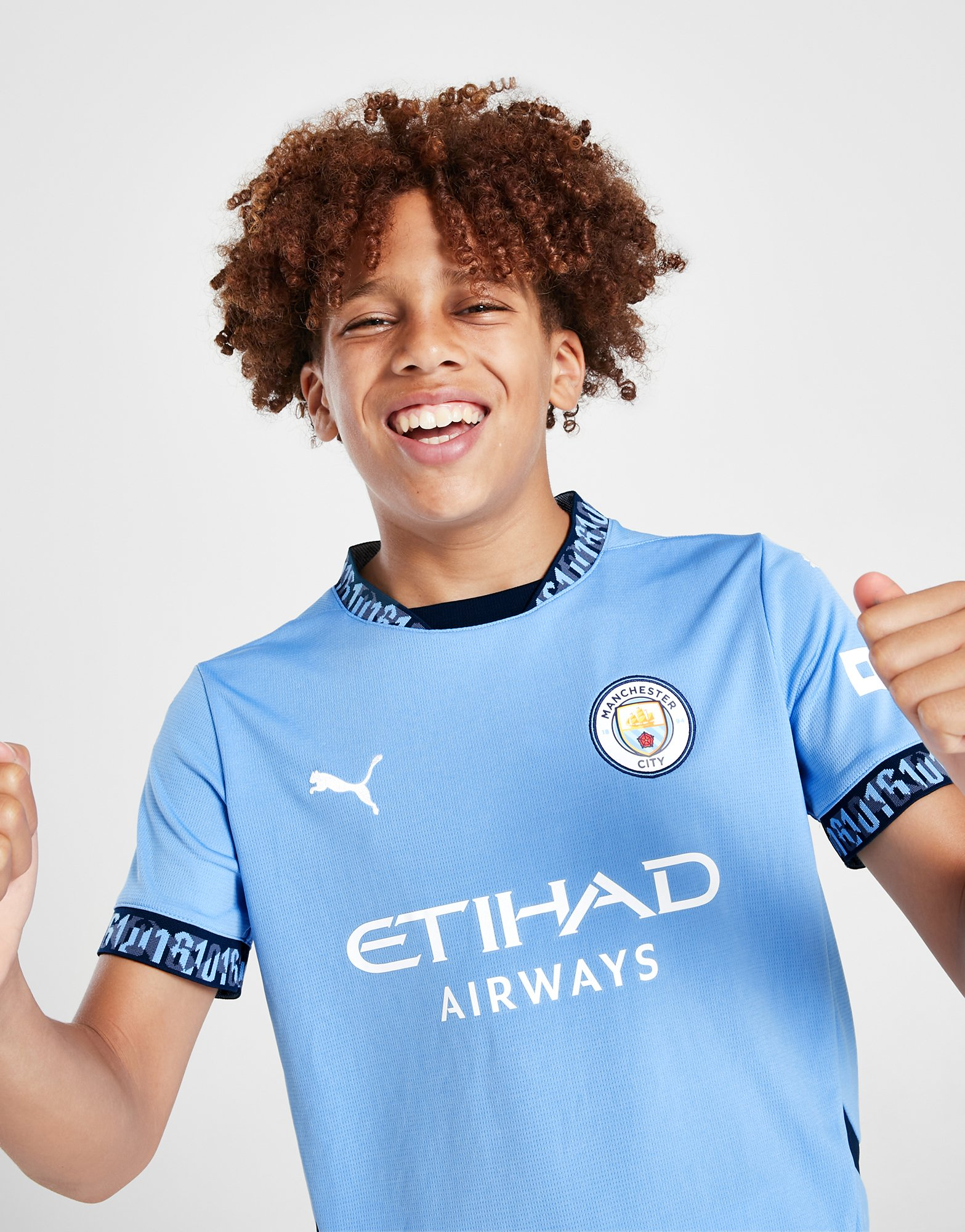 Puma Maillot Domicile Manchester City FC 24/25 Haaland#23 Junior