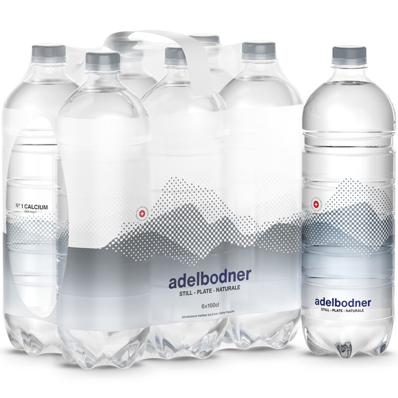 Adelbodner Wasser, ohne Kohlensäure, 100 cl, 6 Stück