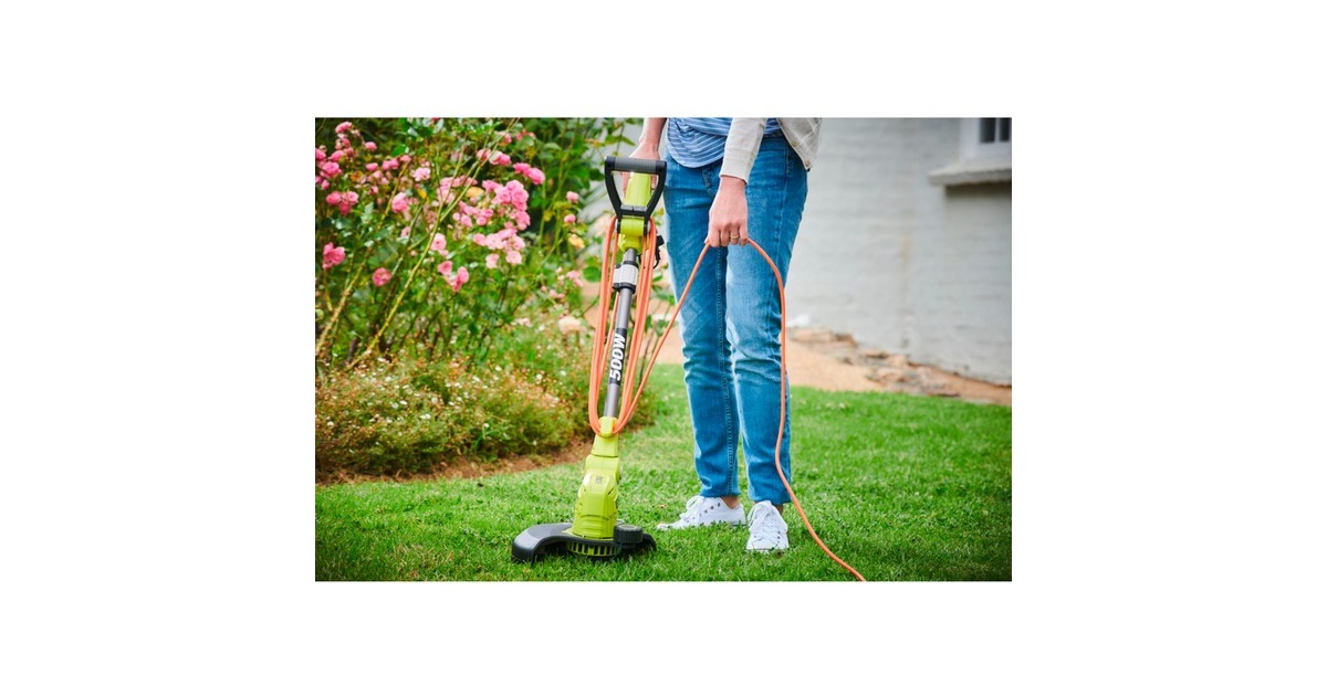 Ryobi500W Elektrische Grastrimmer  (Groen/zwart)