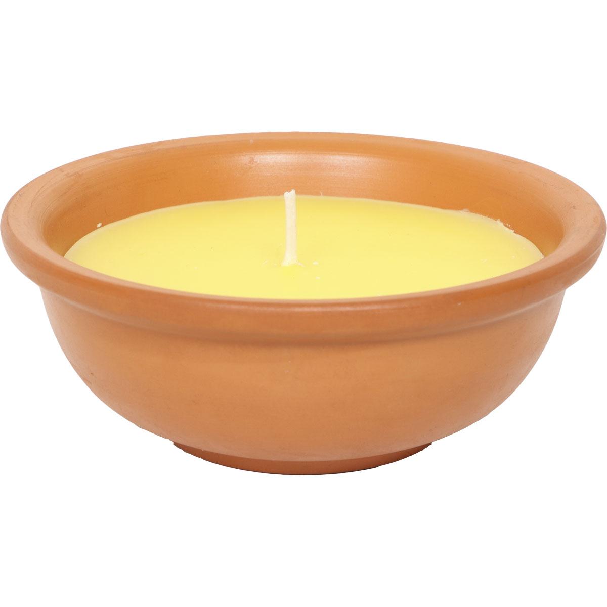 BOUGIE CITRONNELLE SEVILLA MOYEN MODELE TERRE CUITE
