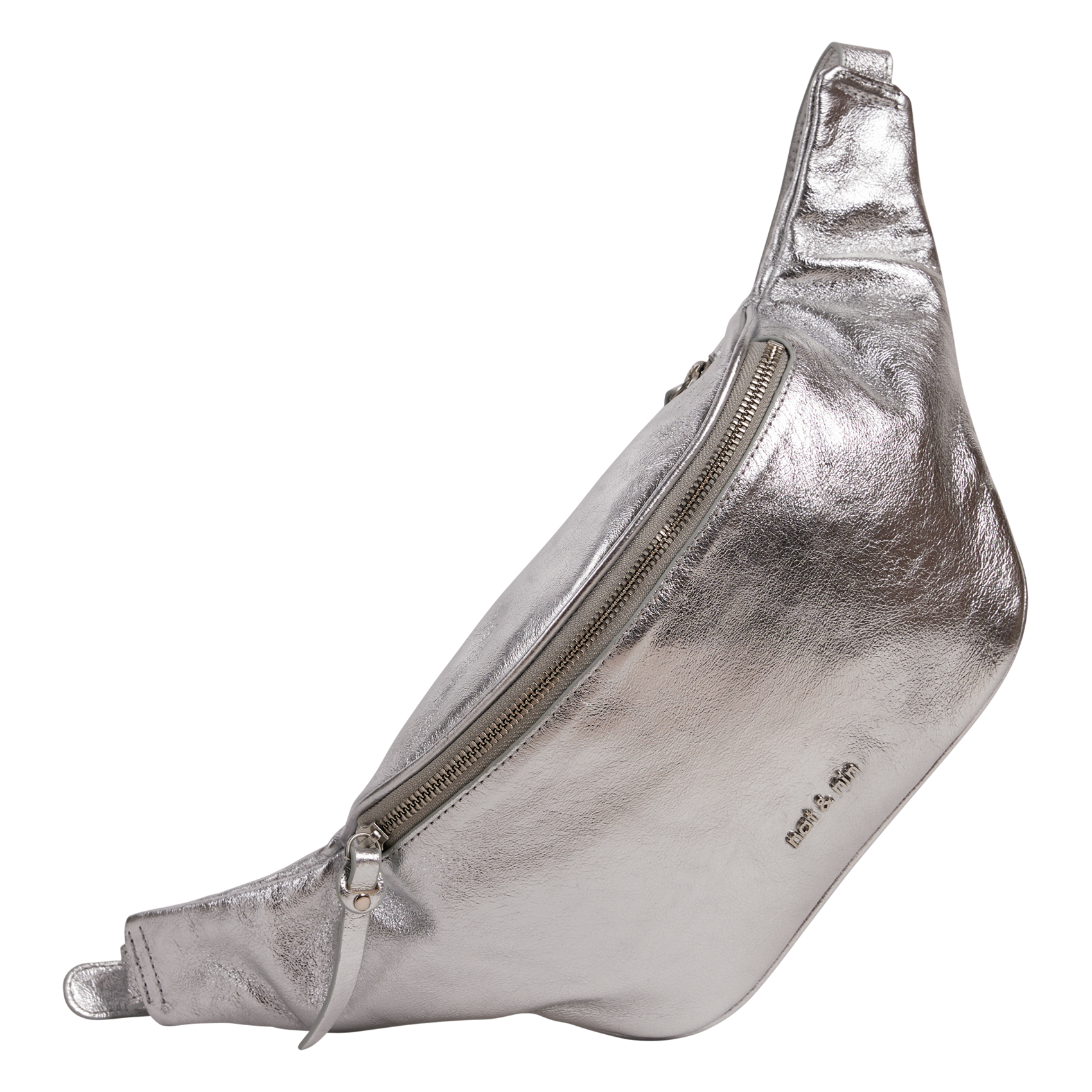 TRACY - Sac banane en cuir| Gris