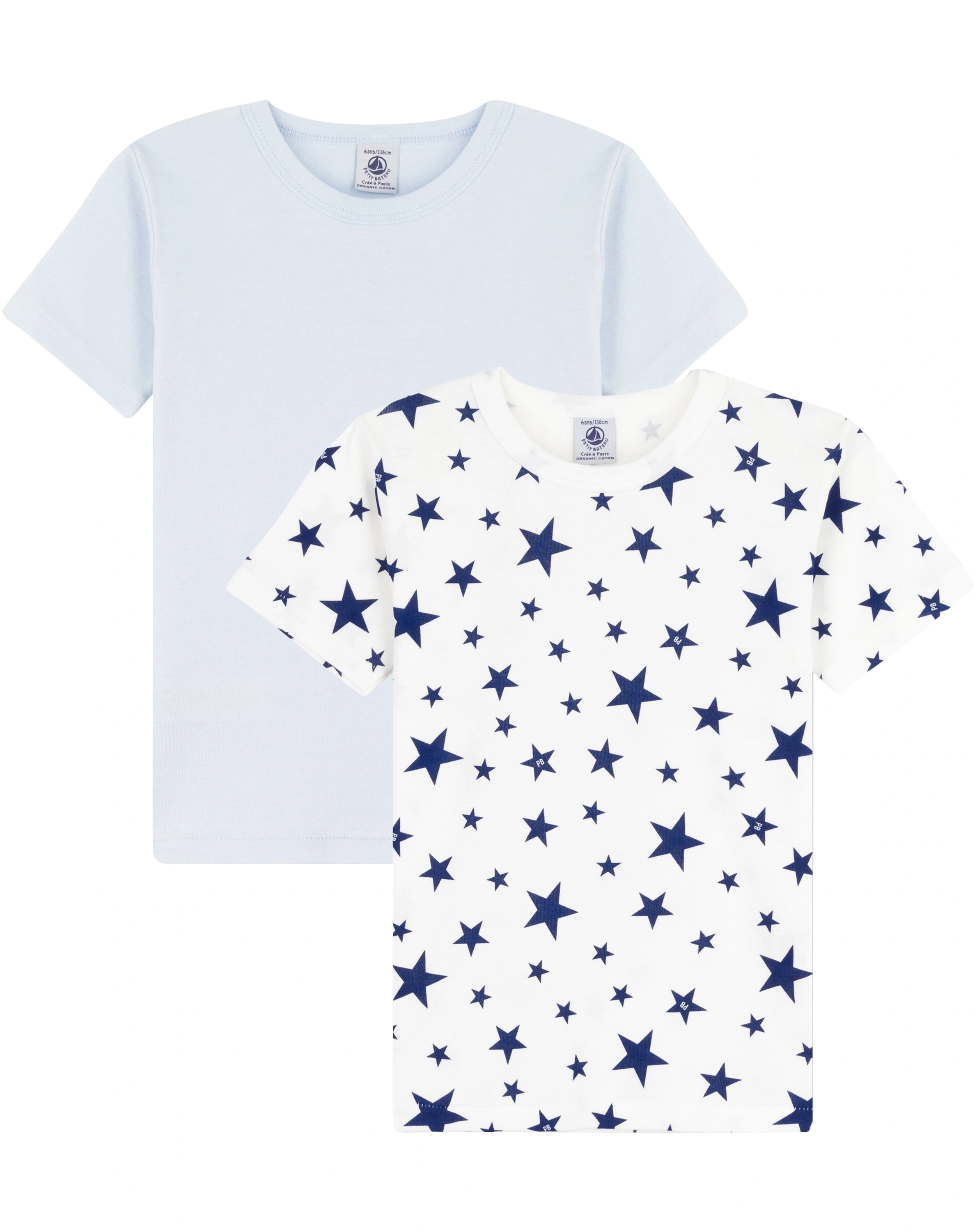 Unterhemd VINTAGE STAR 2er-Pack in marshmallow/fraicheur