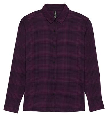 Chemise Manches Longues Fox Survivalist Femme Noir/Violet
