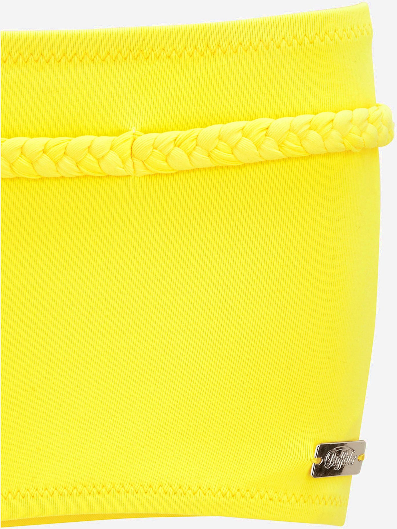Bikini mini-short ceinture fantaisie tressée