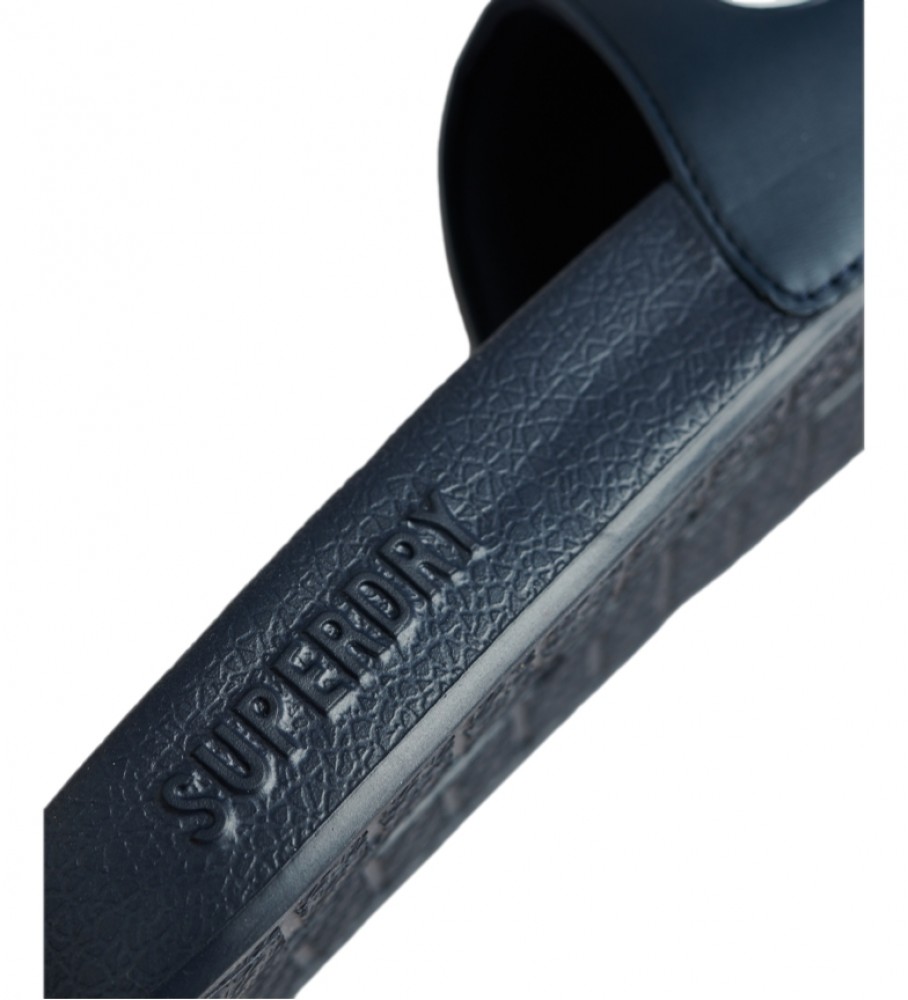 Superdry Chanclas de piscina Code Core marino