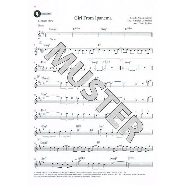 Schott Latin Standards A-Sax