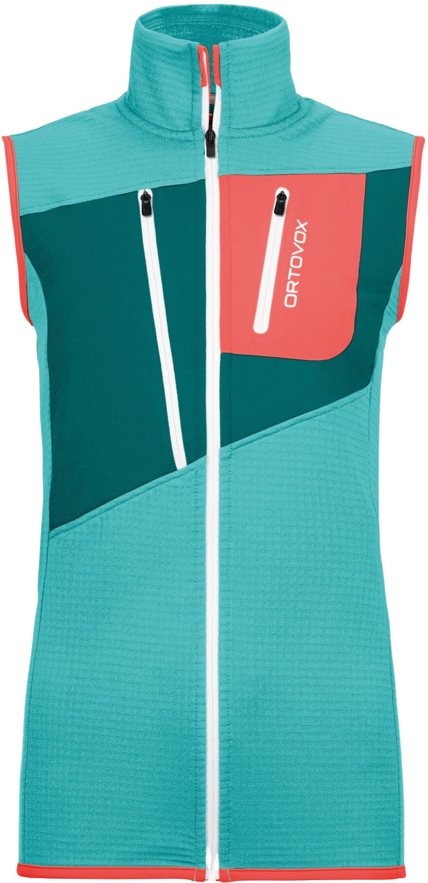 Fleece Grid Vest W