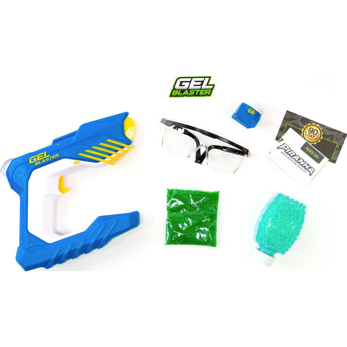 Gel Blaster Piranha og Gellets