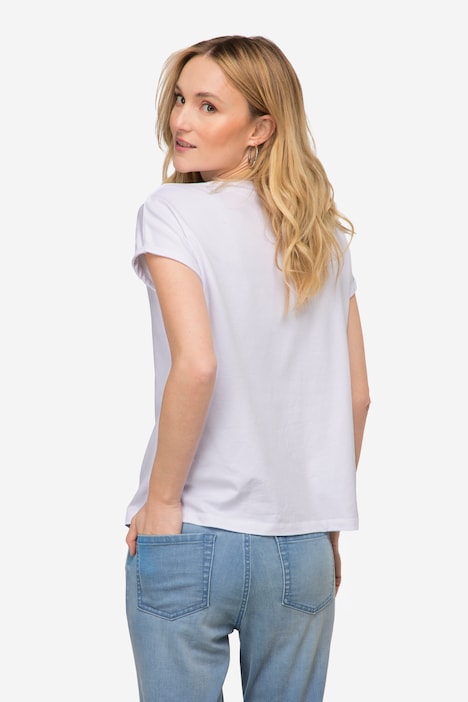 T-Shirt, oversized, Print, Rundhals