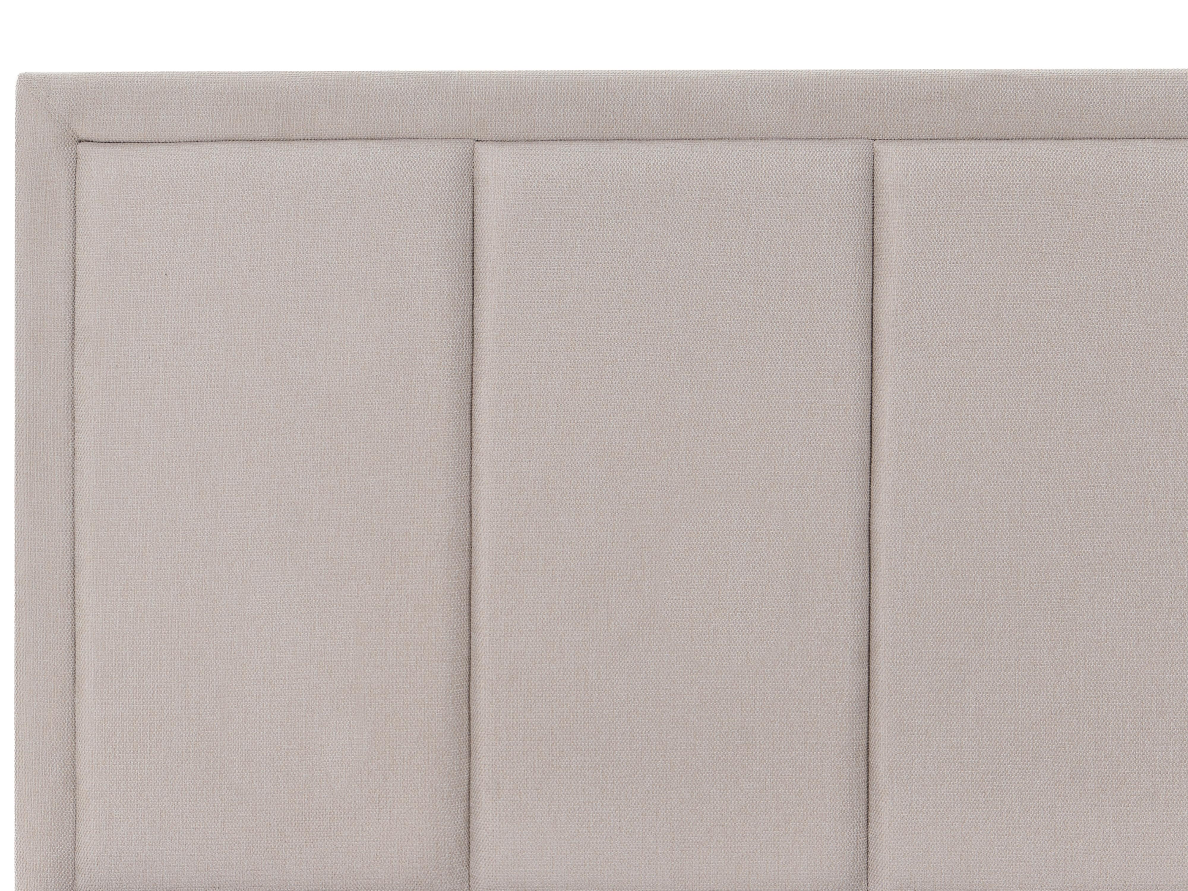 Bed met opbergruimte Stof QUIBERON 180 x 200 cm Taupe
