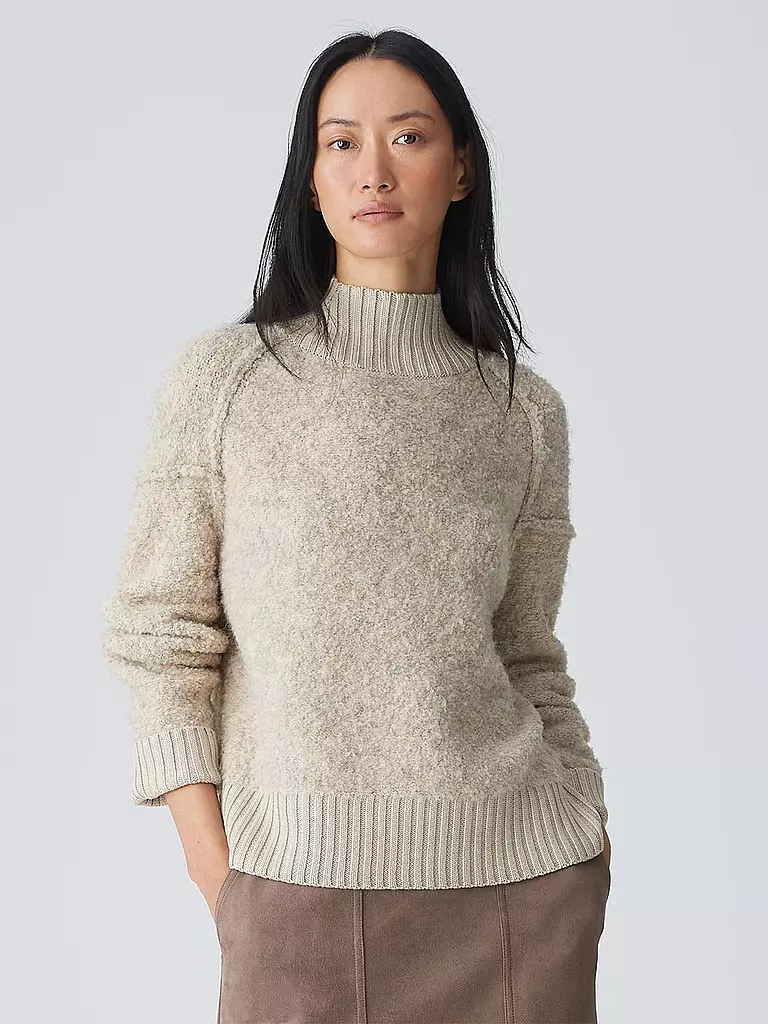 OPUS Rollkragenpullover PUKLANA creme