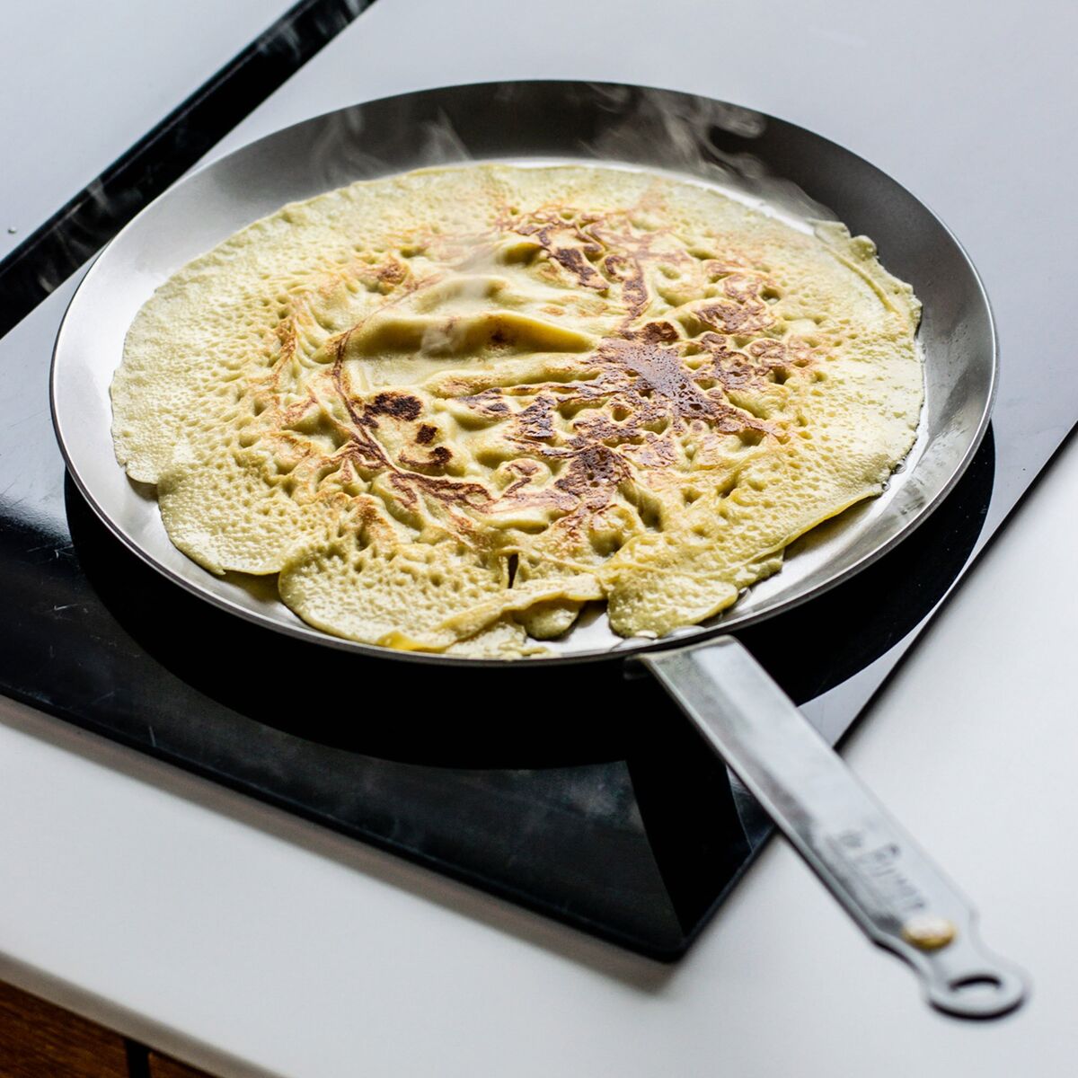 Crepespanne Karbonstål Lyonnaise Mineral B Dia 26 cm