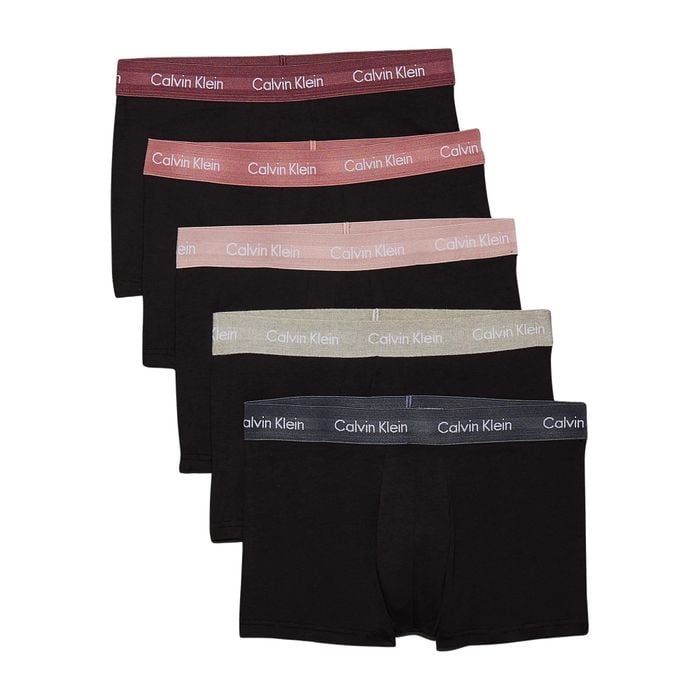 Calvin Klein Low Rise Trunk Boxershorts Heren (5-pack)