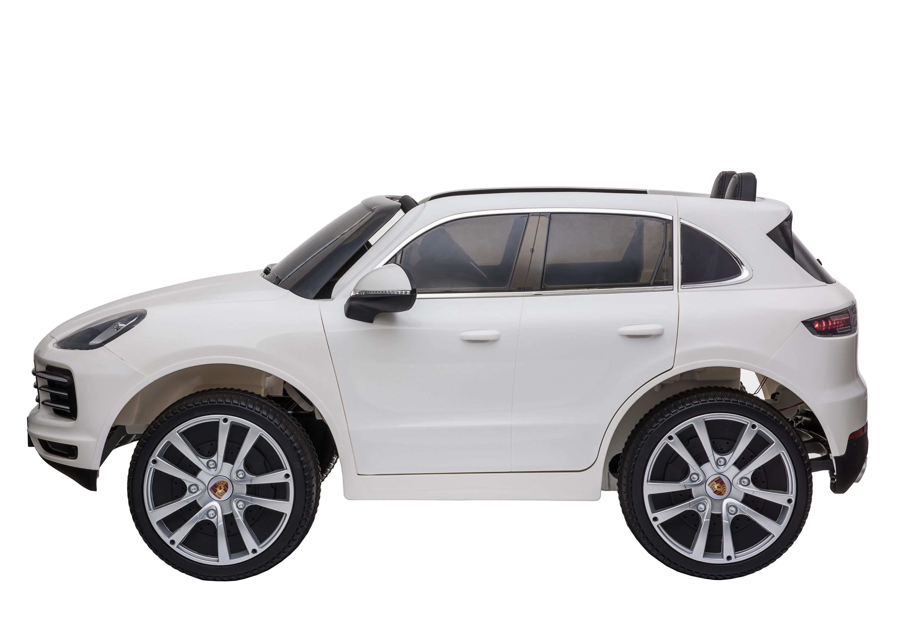 Elektroauto Kinder Porsche Cayenne weiss