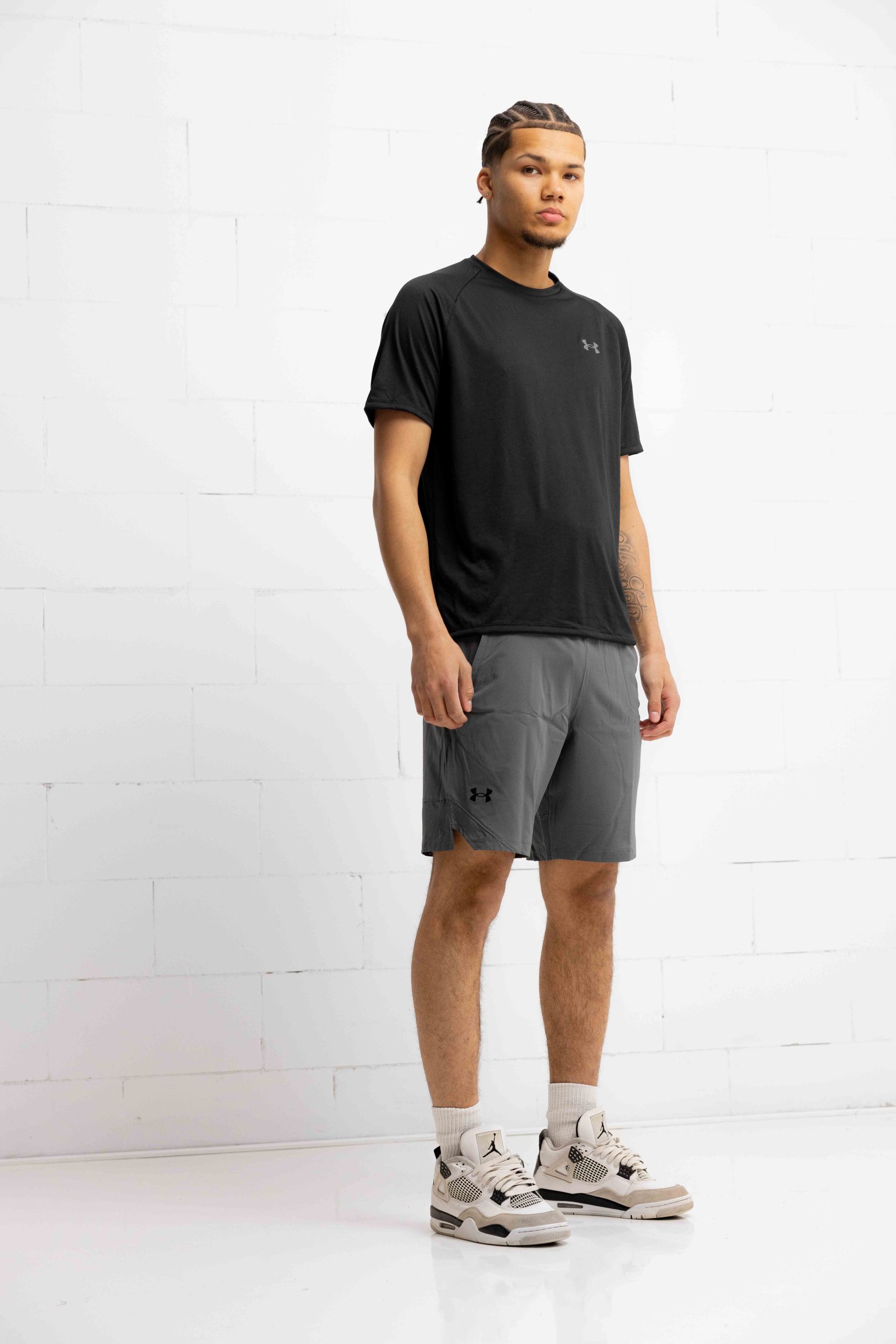 Under Armour Vanish Woven Korte Broek Heren Donkergrijs