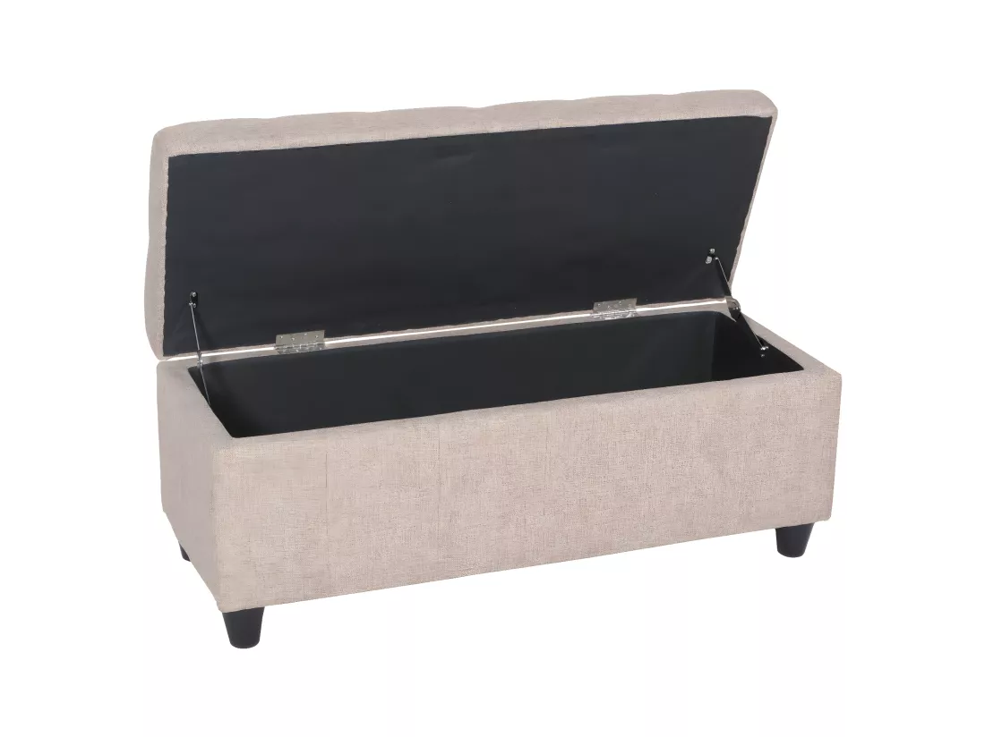 Coffre de rangement Kriens, beige