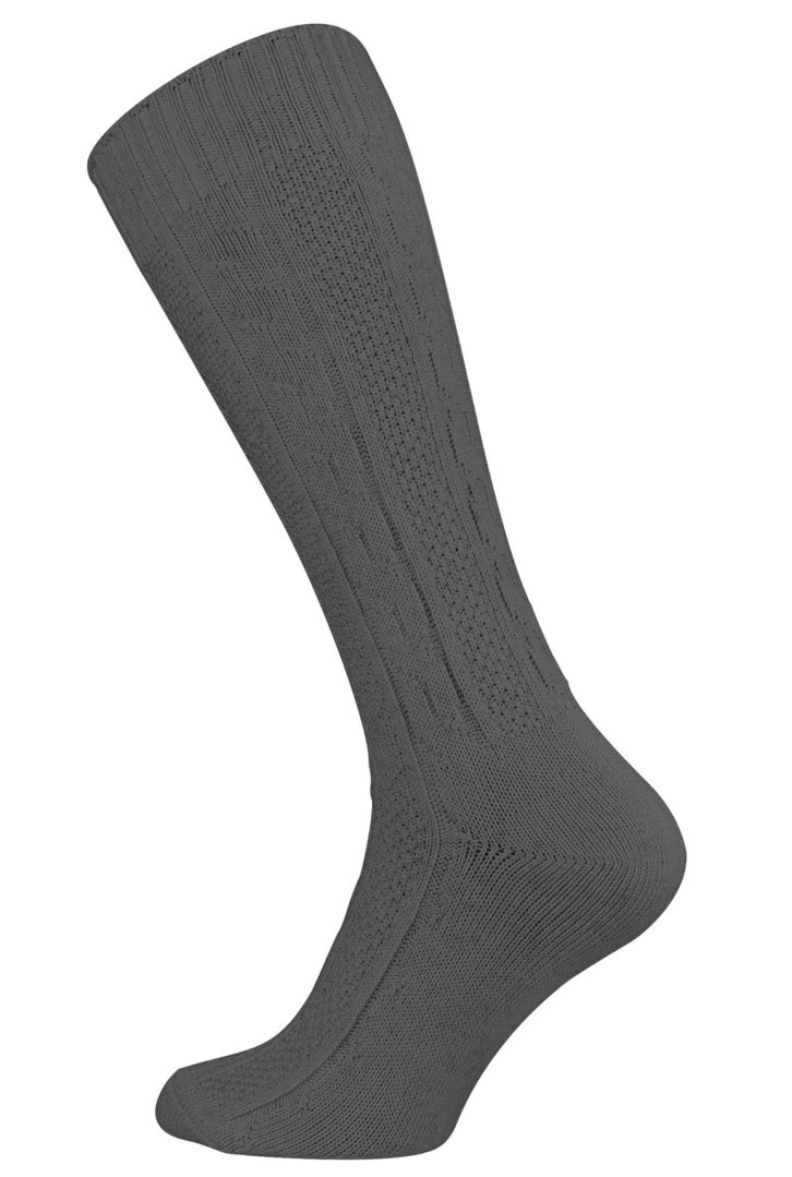 Cotton Prime® Unisex Trachtensocken 2 Paar, mit Zopfmuster