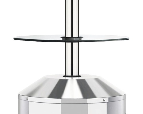 Enders glazen tafel passend bij de Elegance terrasverwarmer