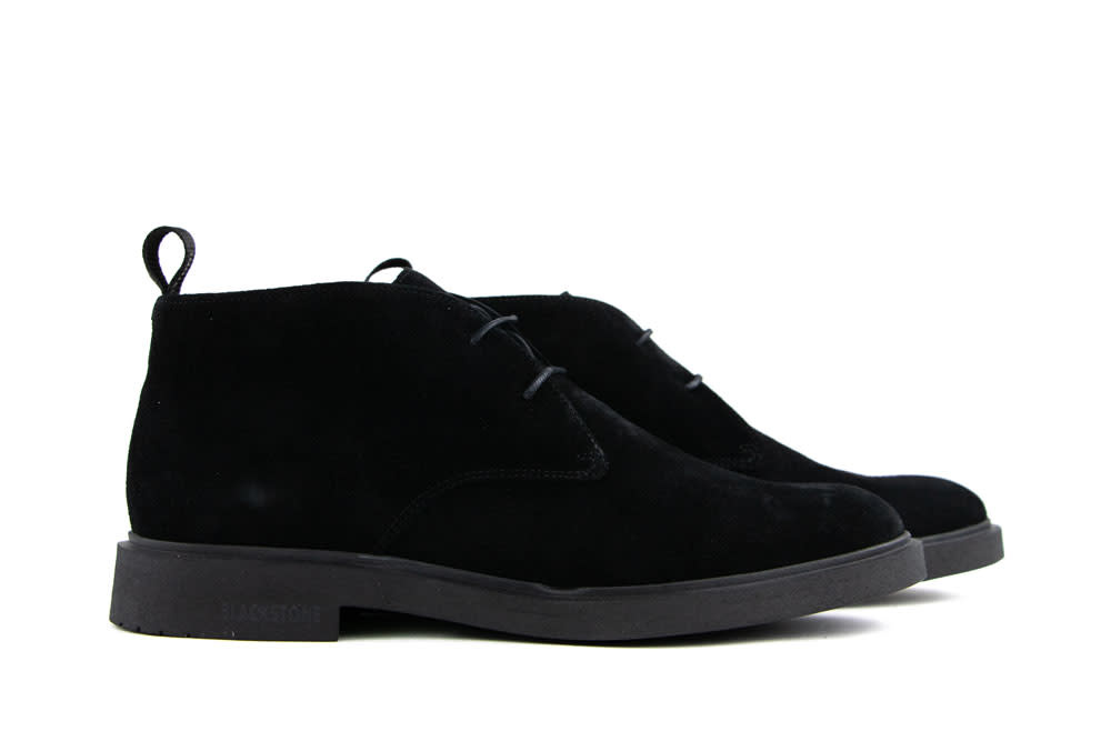 Blackstone Veterboot Brian Black Suede