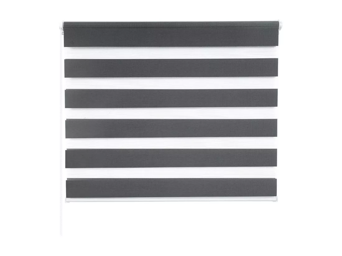 Store enrouleur zebra day grise 120 x 7.5 x 220 cm 19_0000856