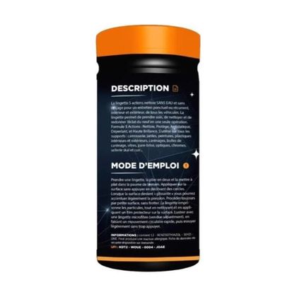 Lingettes Chaft Keep&clean 5 actions (80 lingettes) Universel