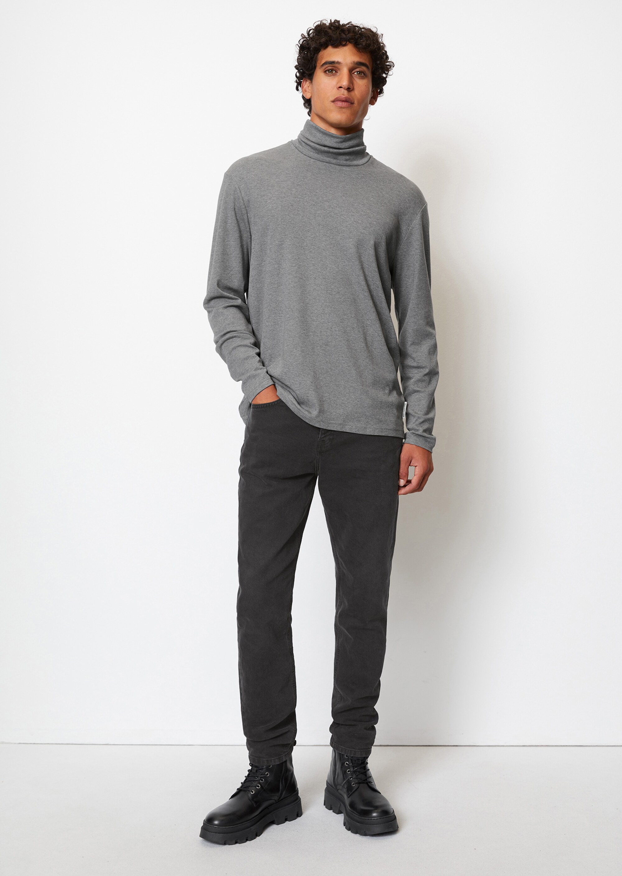 DfC Longsleeve slim mit Rollkragen