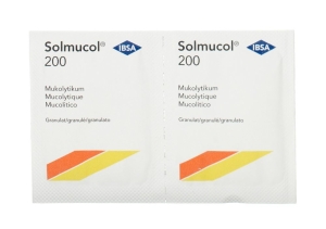 SOLMUCOL Granulat 200mg ohne Zucker Beutel 1.5 g, 20 Stück