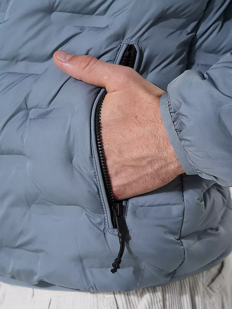 REPLAY Leichtsteppjacke hellgrau
