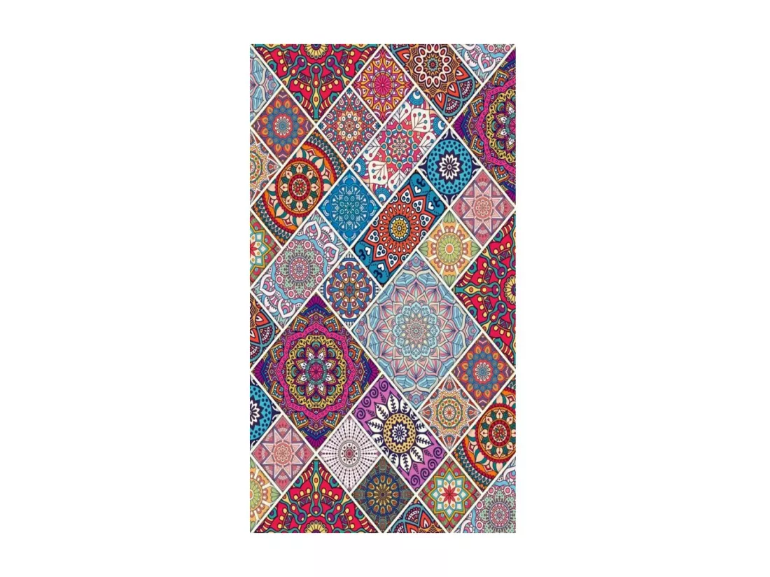 Tapis de cuisine 50x120 cm Polyester Multi Cha
