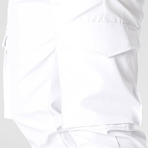 Pantalon Cargo Blanc