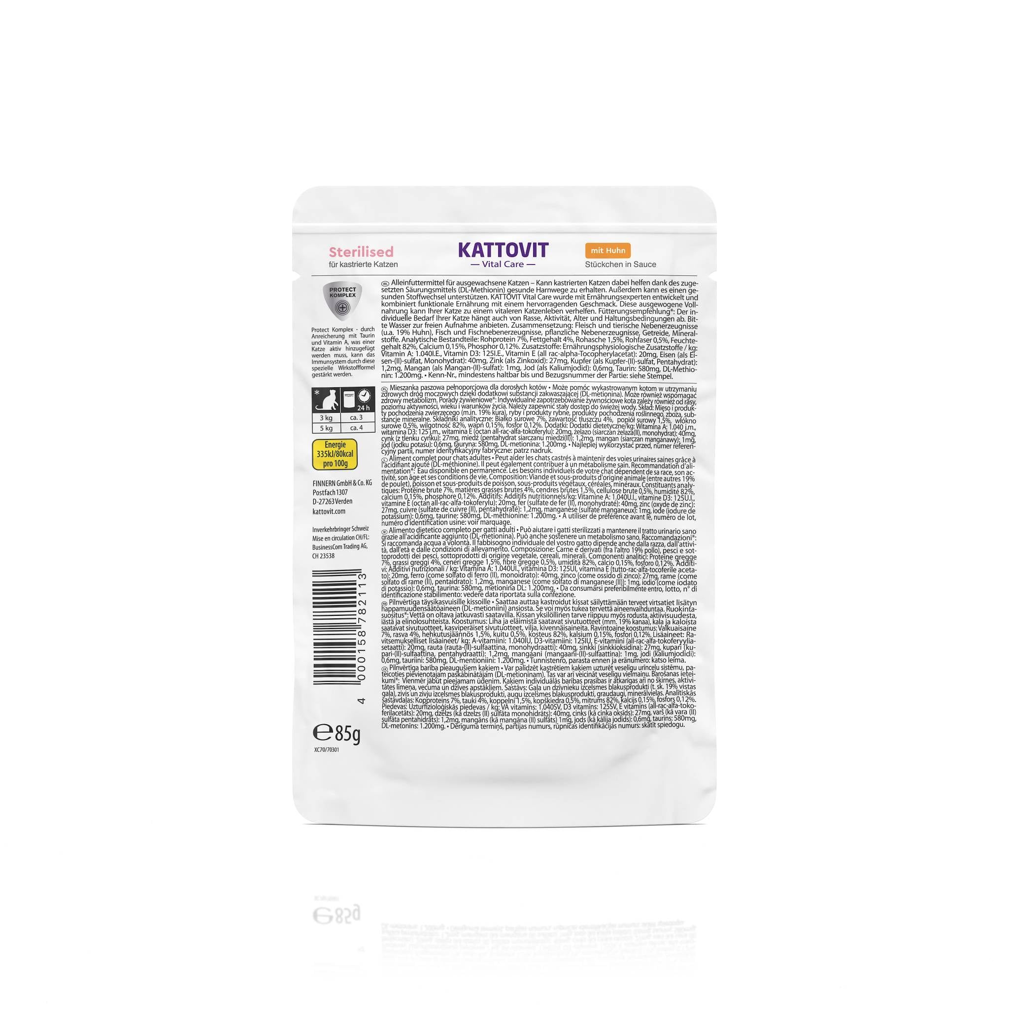 KATTOVIT Vital Care Sterilised