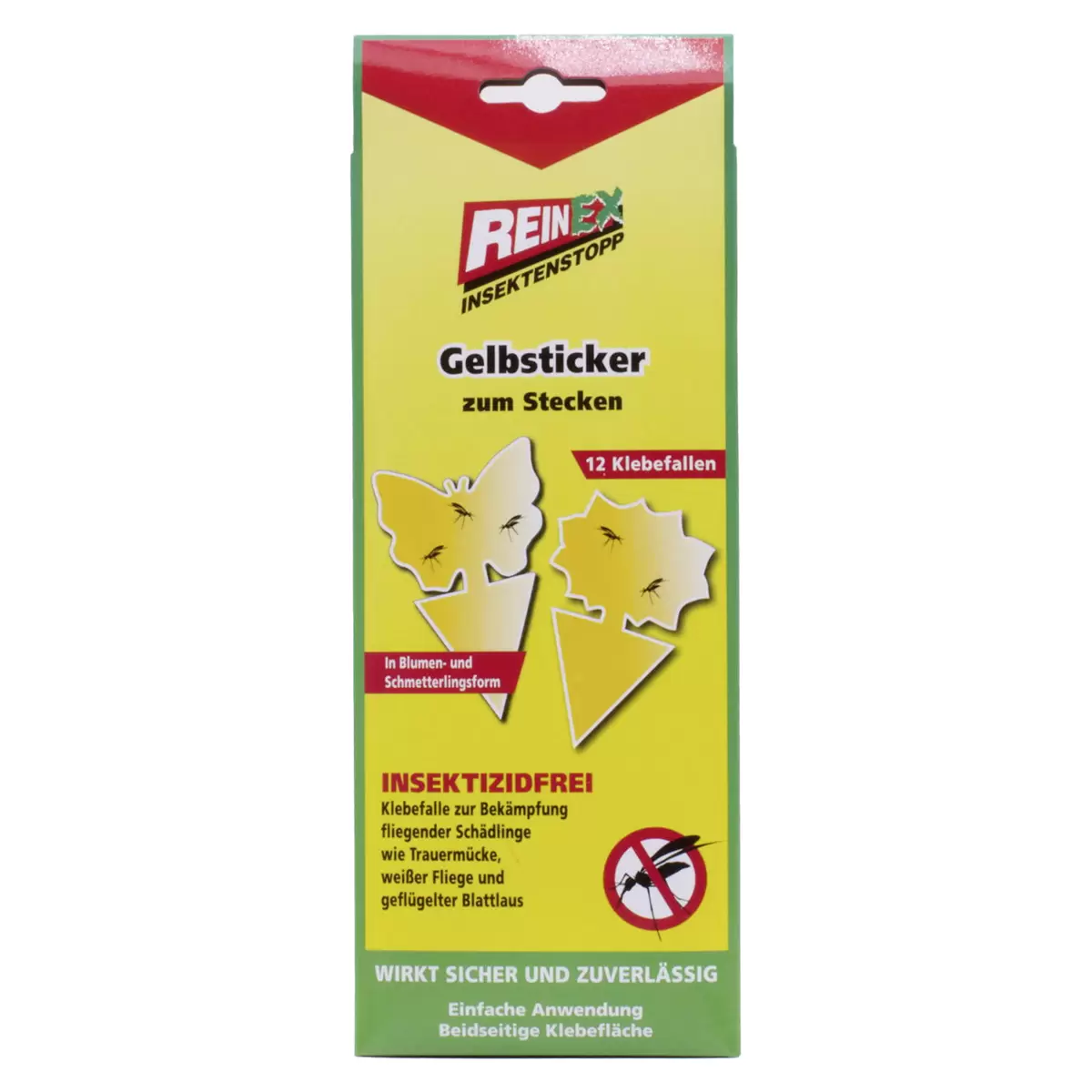 Gelb-Sticker REINEX Insektenstopp Gelb