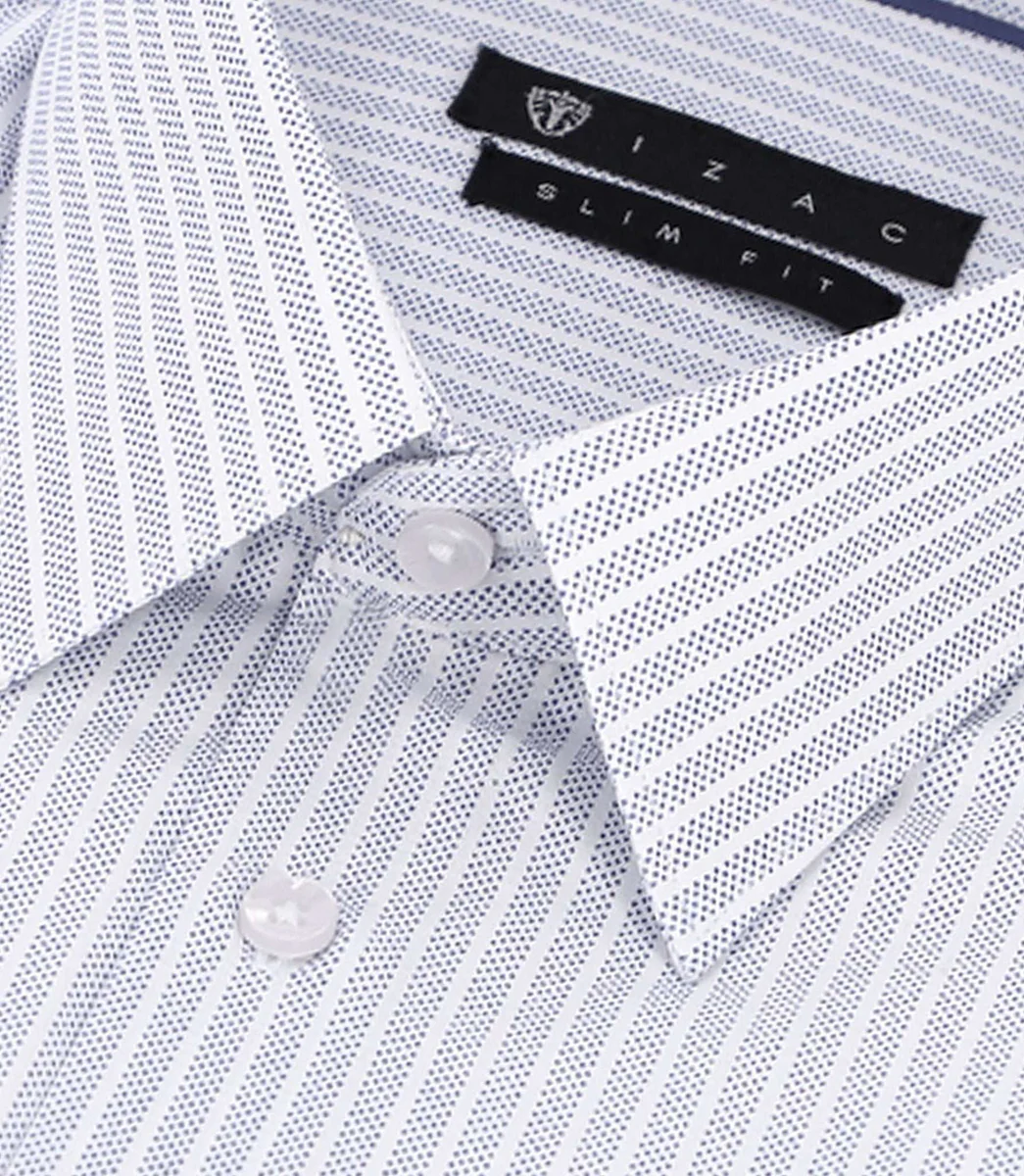 Chemise à rayures marine PALY