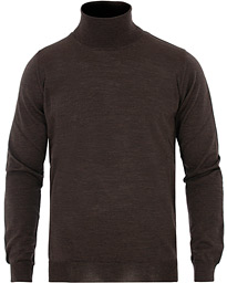 Oscar Jacobson Cole Extra Fine Merino Rollneck Navy