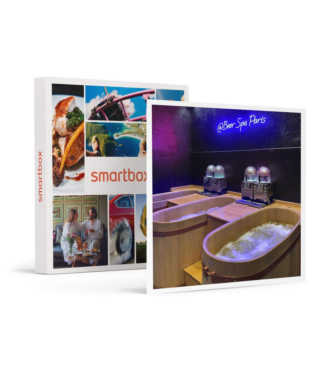Parenthèse insolite à Paris pour 2 : 1h d’accès au spa Bain de bière avec dégustation - SMARTBOX - Coffret Cadeau Bien-être