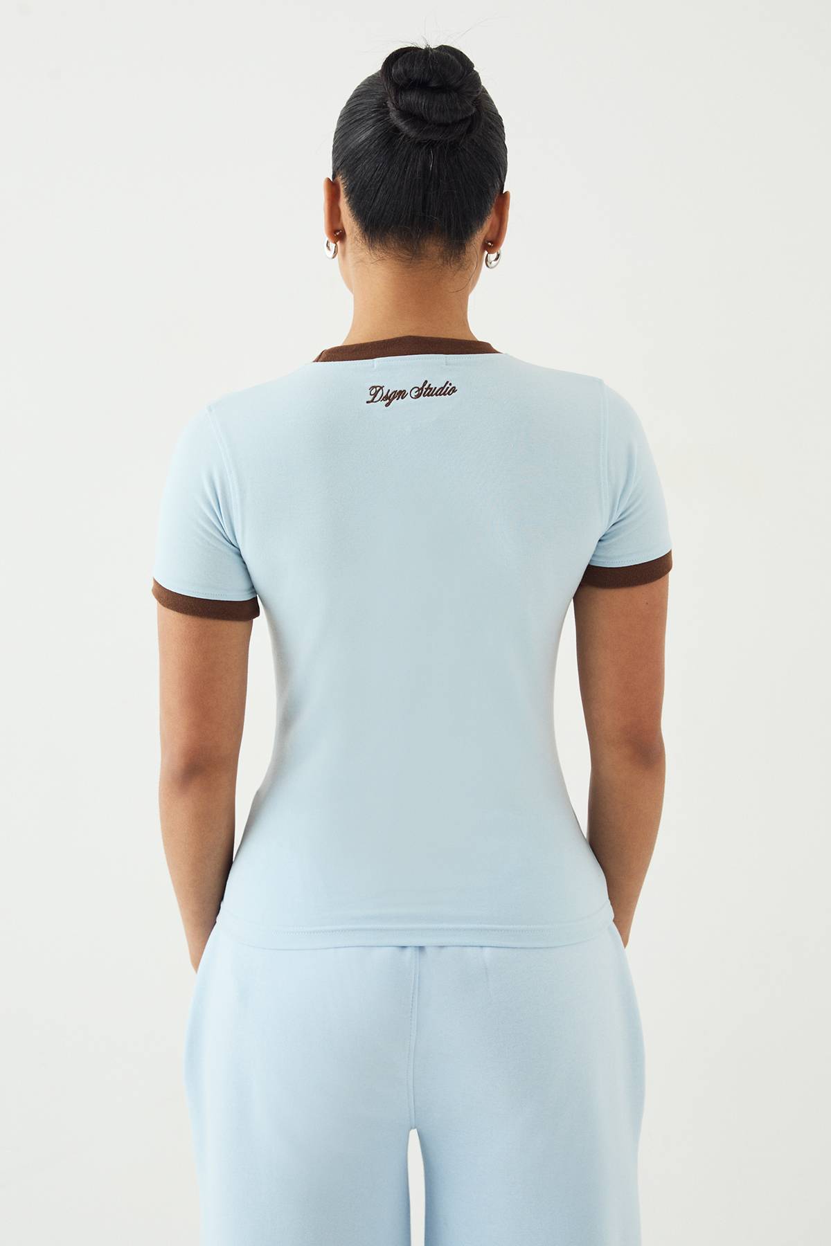 T-shirt Ajusté Contrasté Dsgn Studio
