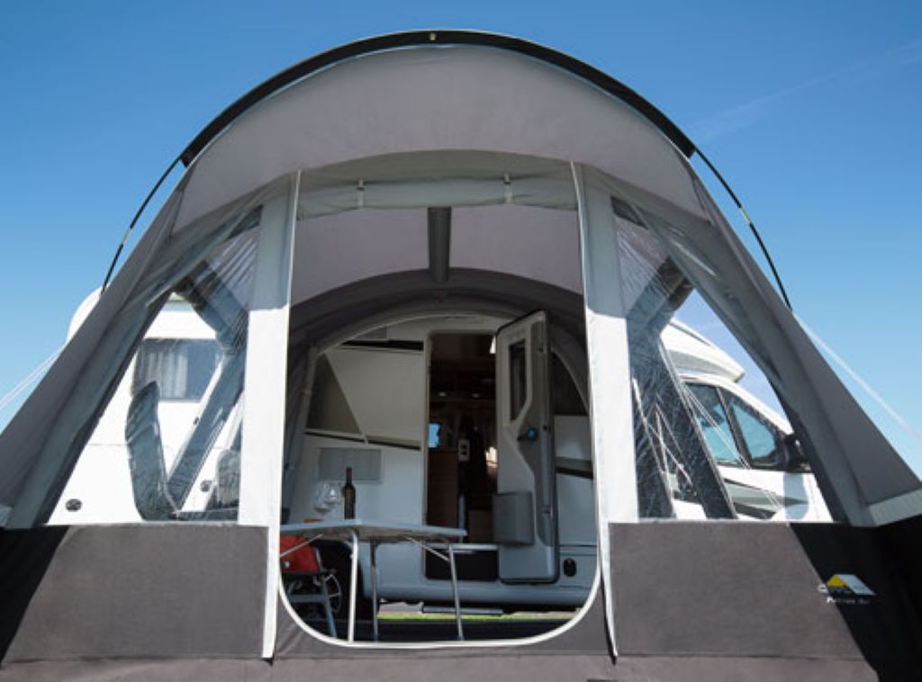 DWT Patron Air High HQ (340 x240-F vleugeldeur) mobiele tent