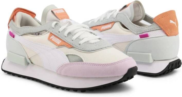 Puma Platform Stoffen Sneakers met Ronde Neus Multicolor Dames