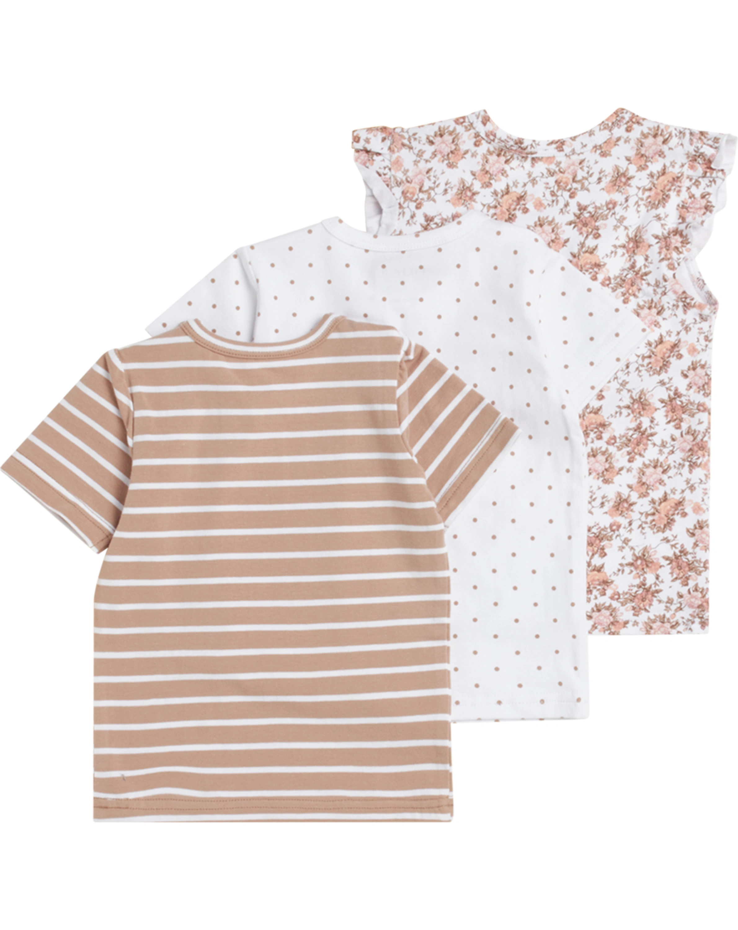 T-Shirt ALINA 3er Pack in white