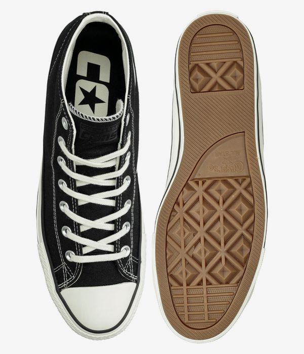 Converse CONS Chuck Taylor All Star Pro Mid Schuh (black black egret)