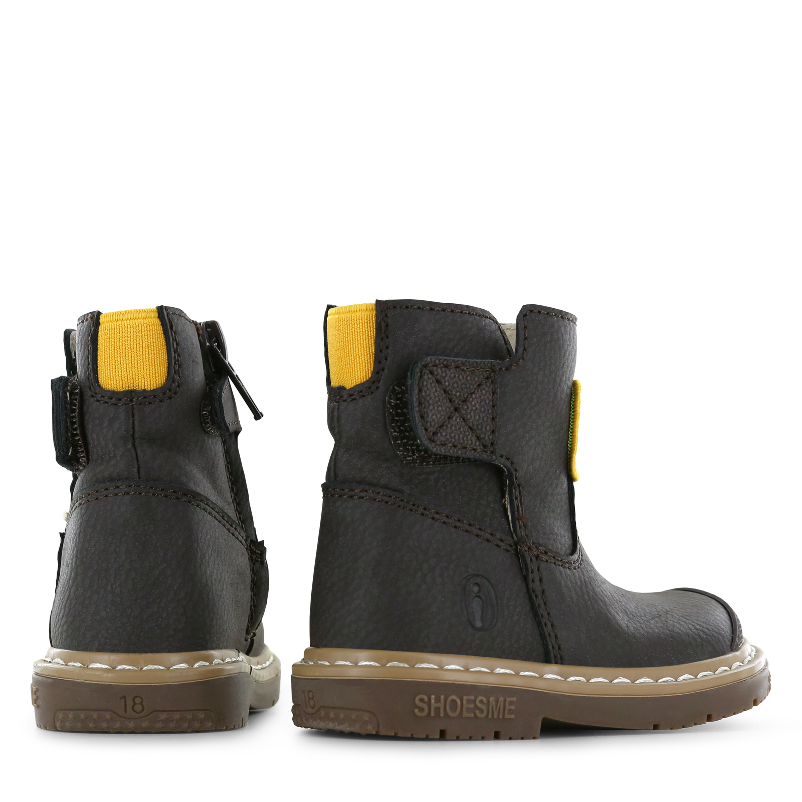 Shoesme donkerbruin laarsje Microfiber nubuck | Sale