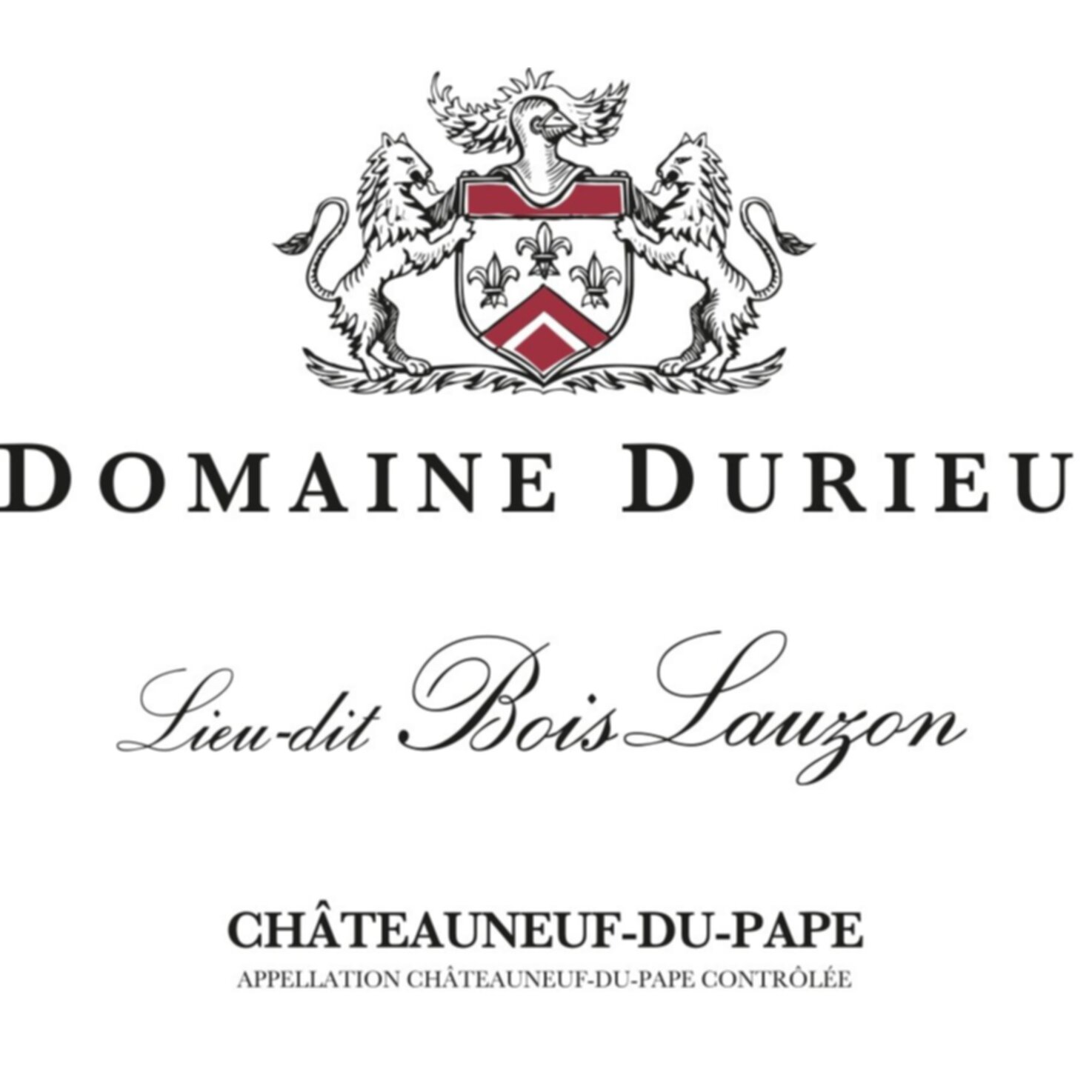 Châteauneuf-du-Pape AOP Bois-Lauzon, Durieu 6x 75cl -6x 75cl