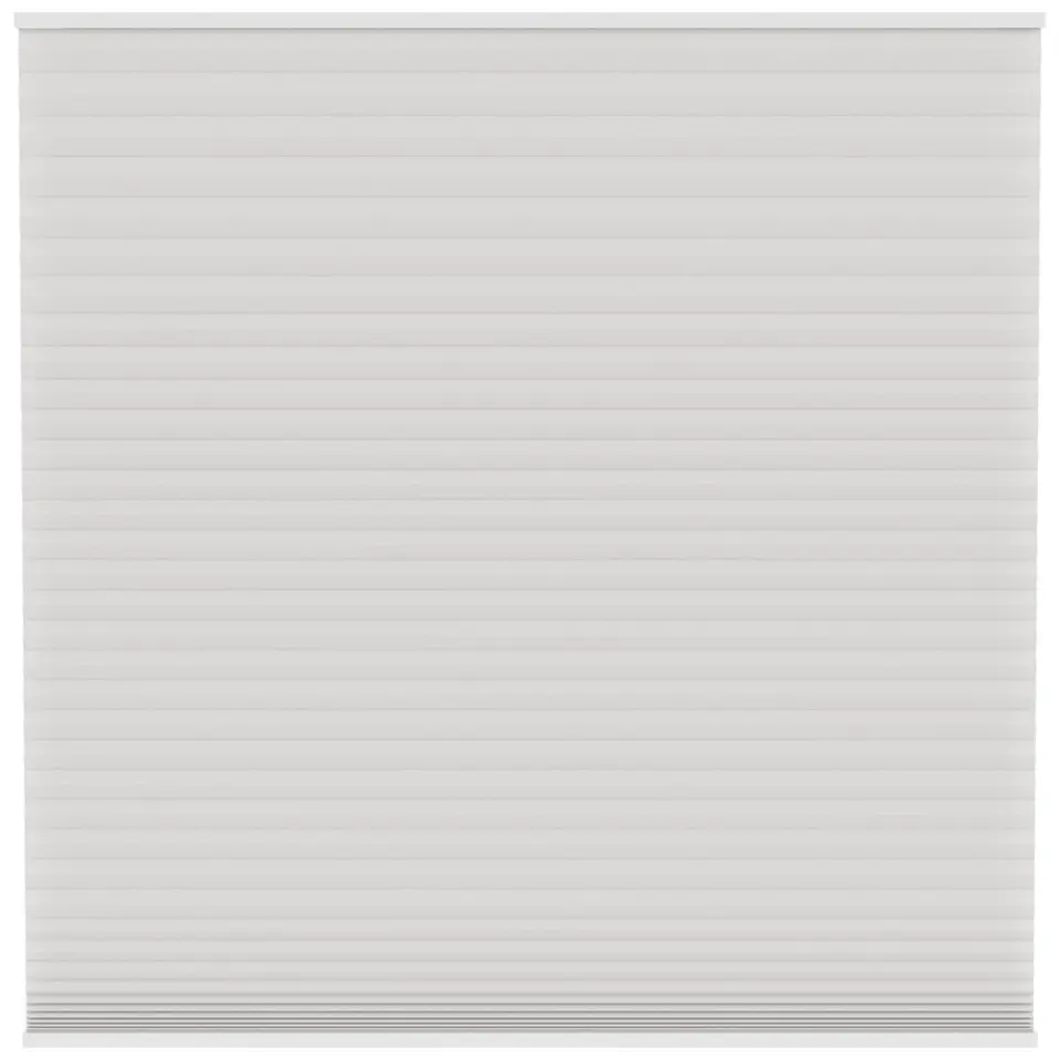Fenstr plisségordijn Boston dubbel 25mm lichtdoorlatend - off-white (10716)