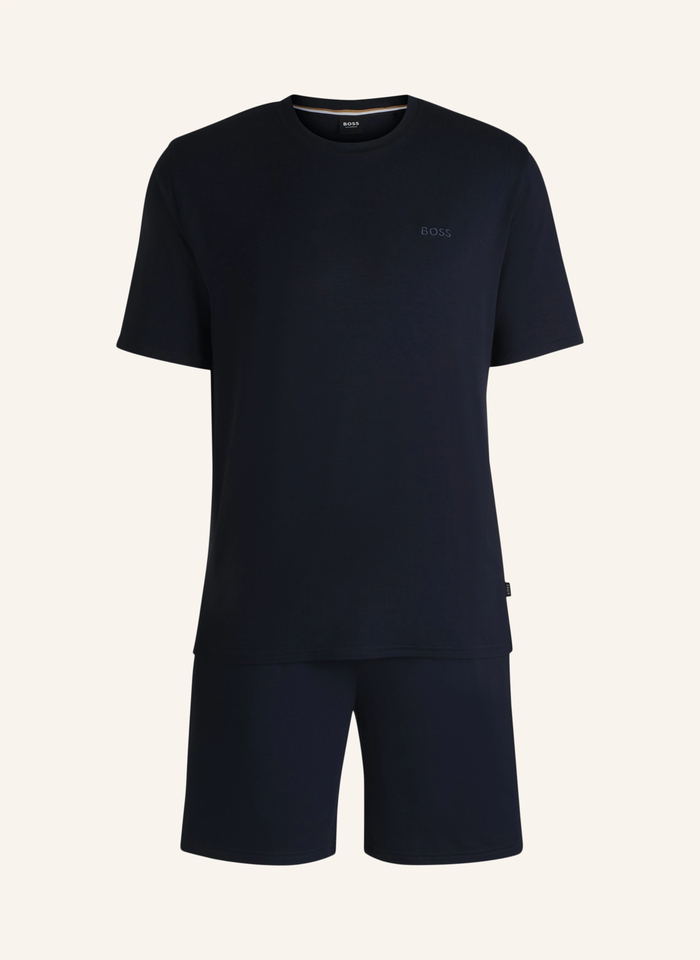 BOSS Pyjama-Set BAMBOO SHORT SET Regular Fit