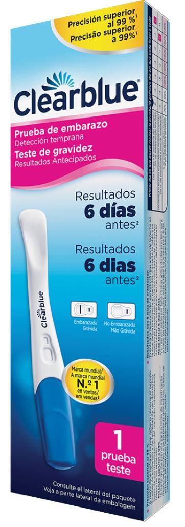 Clearblue Teste Gravidez 6 Dias X1