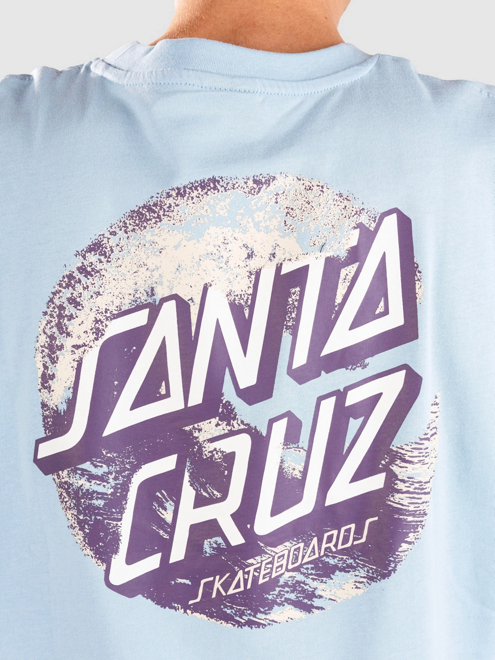Santa Cruz Wave Breaker Dot T-Shirt fresh blue