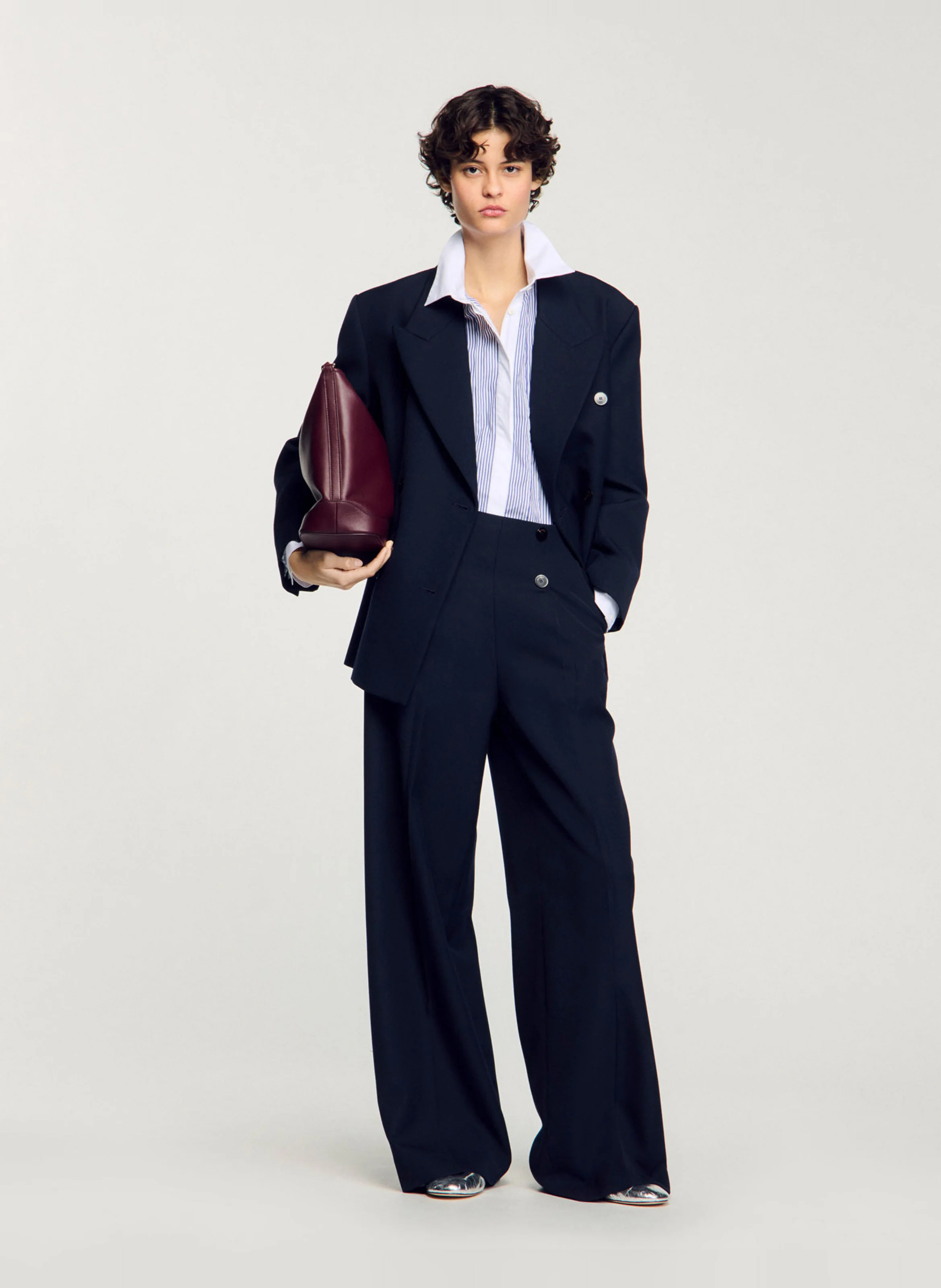Pantalon de costume| Bleu