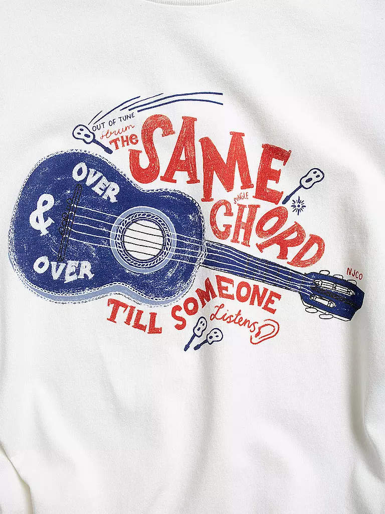 NUDIE JEANS T-Shirt ROY weiss