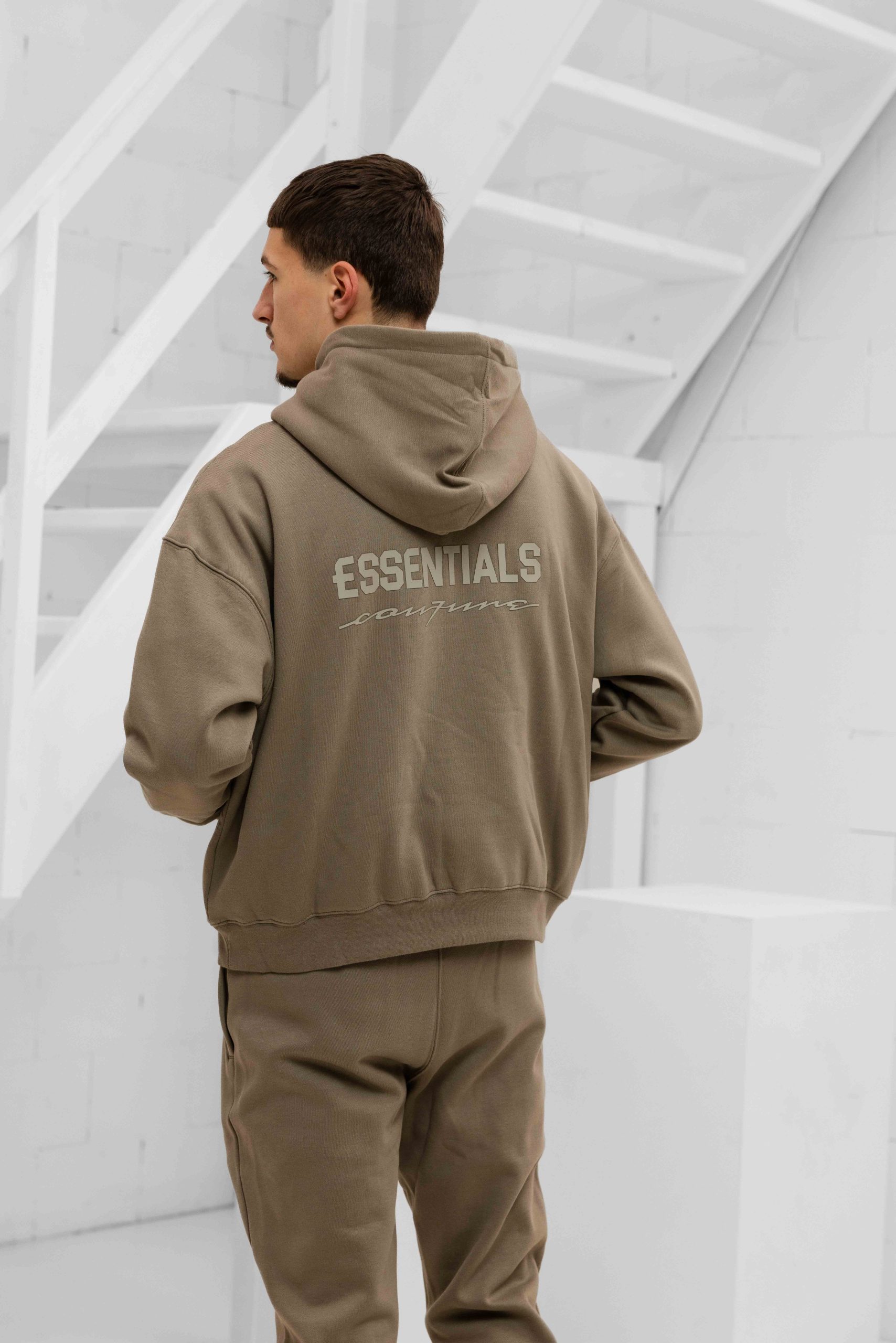 Cou7ure Essentials Rubber Trainingspak Heren Groen