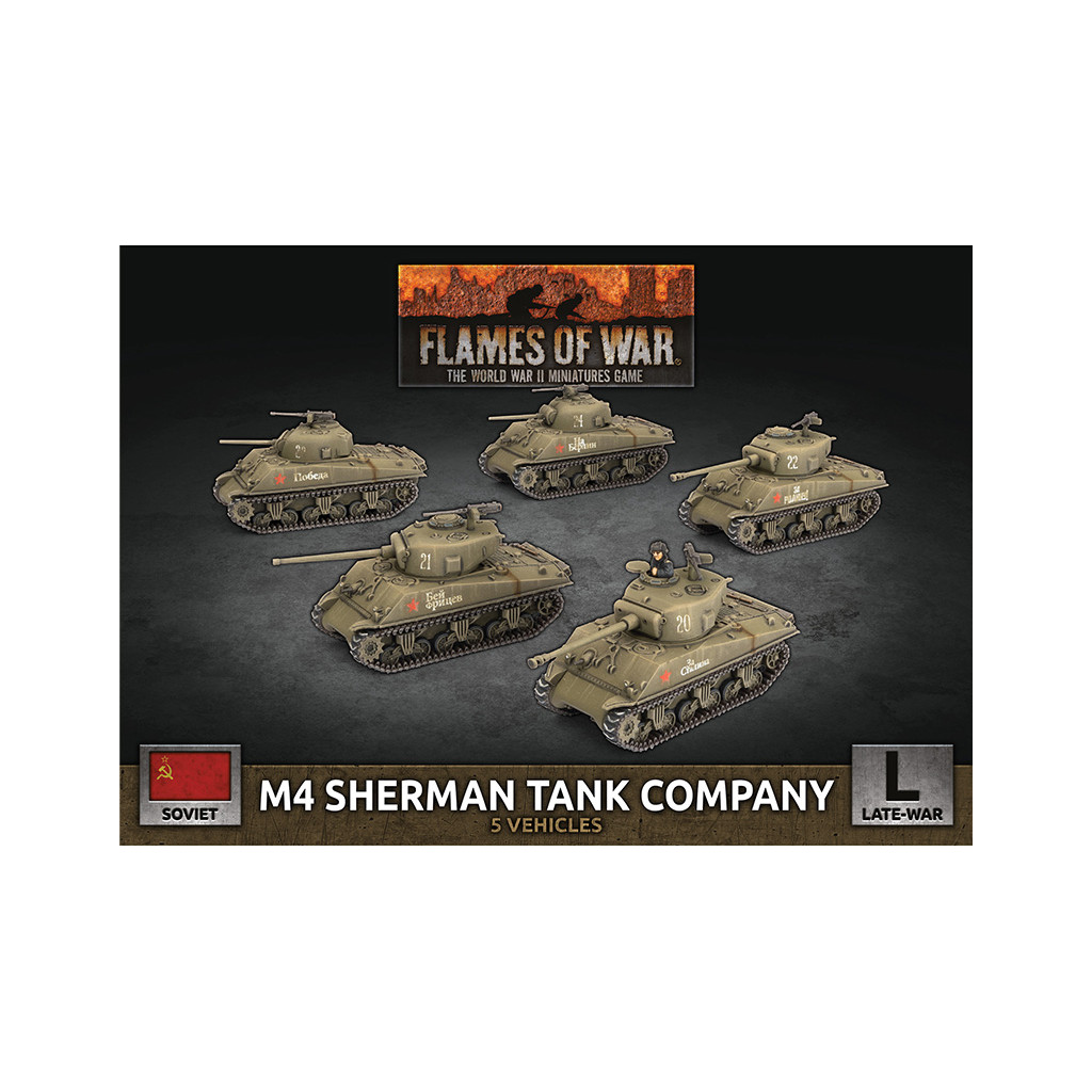 Flames of War - M4 Sherman Tank Company